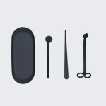 Matt Black Candle Care Kit